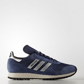 Zapatillas Adidas para hombre new york dark azul/matte silver/collegiate navy BB1188-072