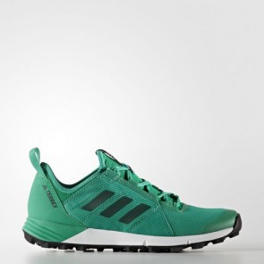 Zapatillas Adidas para mujer terrex agravic speed core verde/core negro BB3066-248