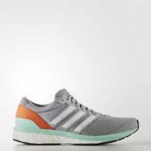 Zapatillas Adidas para mujer zero boston 6 mid gris/footwear blanco/easy naranja BB1729-281