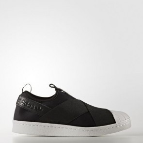 Zapatillas Adidas para mujer super star slip-on core negro/footwear blanco S81337-298