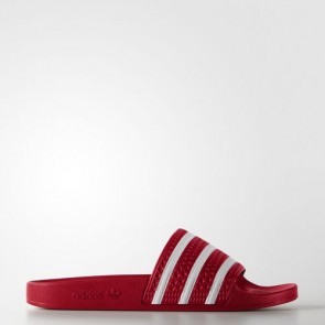 Zapatillas Adidas unisex chancla lette scarlet/blanco 288193-168