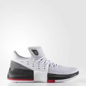 Zapatillas Adidas para hombre dame 3 footwear blanco/core negro/scarlet BB8268-195