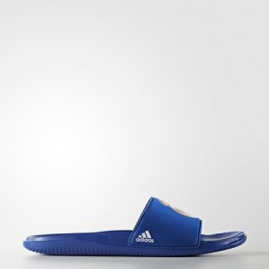 Zapatillas Adidas para hombre chancla real madrid collegiate royal/footwear blanco AQ3795-480