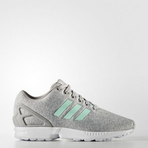 Zapatillas Adidas para mujer zx flux medium gris heather/easy mint/footwear blanco BB2259-030