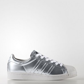 Zapatillas Adidas para mujer super star boost silver metallic/footwear blanco BB2271-057