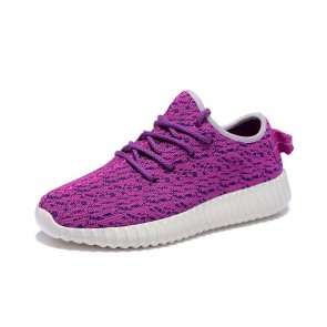 Zapatillas para mujer Adidas Yeezy boost 350 violeta/blanco_021