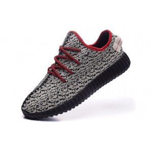 Zapatillas para mujer Adidas Yeezy boost 350 gris/negero/rojo_034